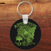 アブシンザグリーンフェアリーの女性 キーホルダー (正面)