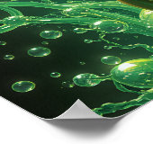 アブシンザグリーン妖精のポスター ポスター (角)