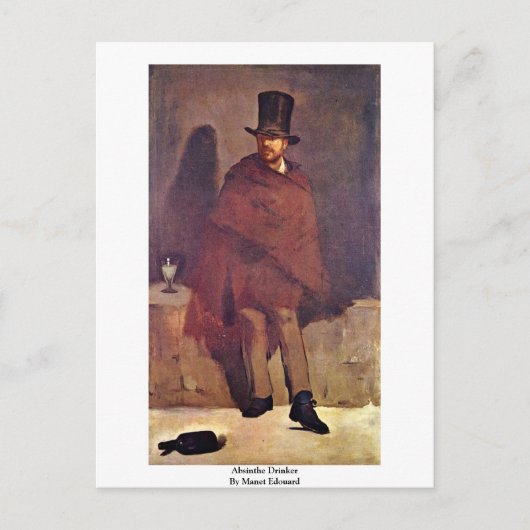 アブシンザドリンカーバイマネ・エドアール ポストカード (正面)