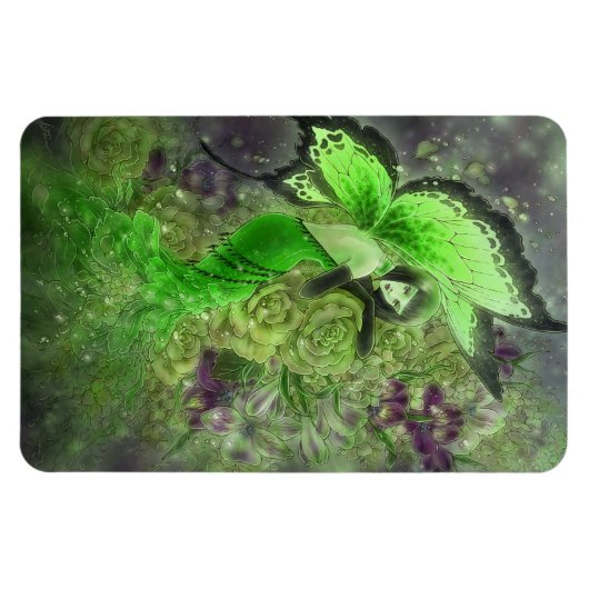 アブシンザフェアリーファンタジーアートマグネット マグネット (横)