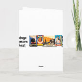 アブシンザブルジョワと猫のヴィンテージ素晴らしのポスター カード (裏面)