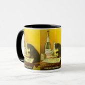 アブシンザブルジョワと猫のヴィンテージ素晴らしのポスター マグカップ (正面左)