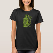 アブシンザボトル渦巻き Tシャツ (正面)