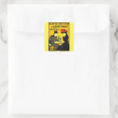 アブシンザレオネトカプピエロヴィンテージ広告 スクエアシール (バッグ)