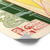 アブシンザロベテフランスのヴィンテージ広告のポスター ポスター (角)