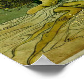 アブシンテヴィンテージグリーンフェアリー ポスター (角)