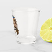 アブシンベルエジプトバッジ ショットグラス (右)