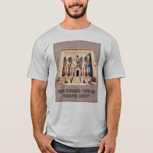 アブシンベル寺院(エジプト、アスワン) Tシャツ