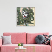 アブシンメドゥーサバイNatalie schorr キャンバスプリント (インサイチュ (リビング))