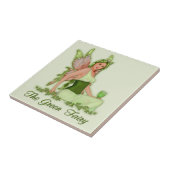 アブシーナ語 – 緑の妖精 タイル (側面)