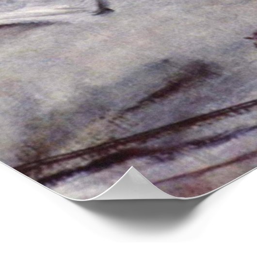 アブシーナ – Edgar Degas - c1876 ポスター (角)