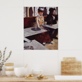 アブシーナ – Edgar Degas - c1876 ポスター (キッチン)