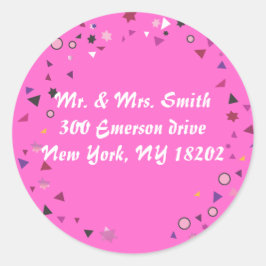 アブスタットツリーオブライフバルミツワー招待状 ラウンドシール