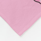 アブストラの上にカラフルかわいい子どもたちがアイスクリームを塗る フリースブランケット (角)