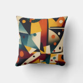 アブストラクションで膨らむ – Ken Gage Art クッション (裏面)