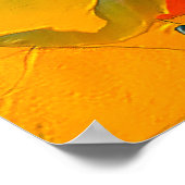 アブストラクション油絵。クリエイティブデザイン背景 ポスター (角)