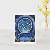 アブストラクション、ジョージア・オキーフ カード (黄色い花)