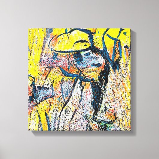 アブストラクタ0004 キャンバスプリント (正面)