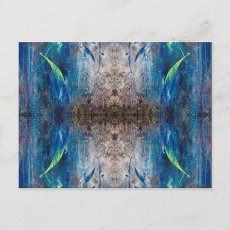 アブストラクテポストカルテカレイドスコップバントverspielt ポストカード