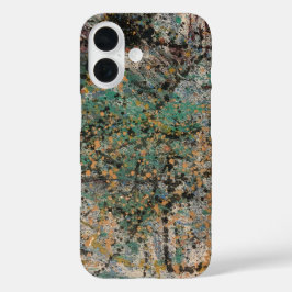 アブストラクトアートのスマホケース iPhone 16ケース