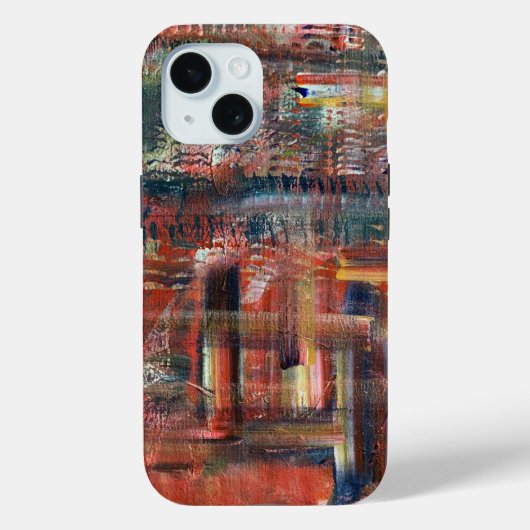 アブストラクトアートのスマホケース Case-Mate iPhoneケース (裏面)