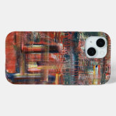 アブストラクトアートのスマホケース Case-Mate iPhoneケース (裏面 (横))