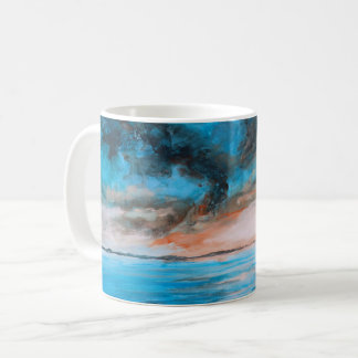 アブストラクトアート コーヒーマグカップ