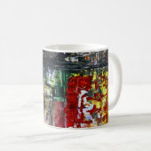 アブストラクトアート コーヒーマグカップ (正面右)