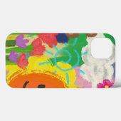 アブストラクトアート ハッピー Case-Mate iPhoneケース (裏面 (横))
