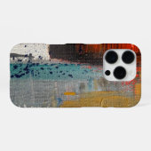 アブストラクトアートiPhoneケース iPhoneケース (裏面横)