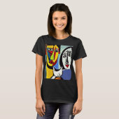 アブストラクトアートTシャツ Tシャツ (正面フル)