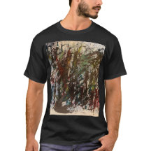 アブストラクトアートTシャツ