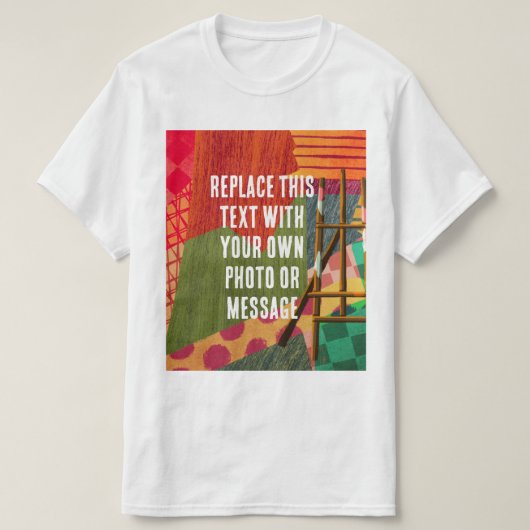 アブストラクトカラーリングアート Tシャツ (デザイン正面)