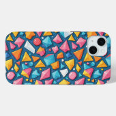 アブストラクト幾何学模様 16 - iPhoneケース Case-Mate iPhoneケース (裏面 (横))