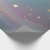 アブストラクト星 ラッピングペーパー (角)