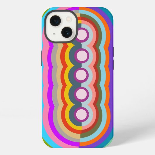 アブストラクト・アゲイン iPhoneケース (裏面)