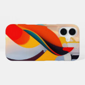 #アブストラクト アート iPhone / iPad カー'ス 16ケース (裏面横)