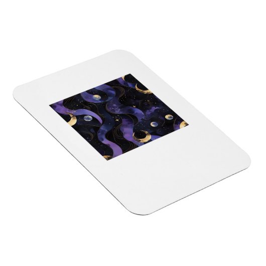 アブストラクト ウィムジゴス パターン クラシック マグネット (右側)