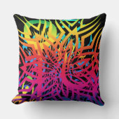 アブストラクト ジャングル クッション (正面)