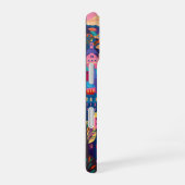 アブストラクト パリ iPhone 16ケース (右側面)