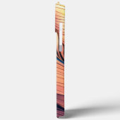 アブストラクト ピーコック Case-Mate iPhoneケース (裏面 / 左)