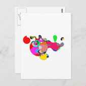 アブストラクト ポストカード (正面/裏面)