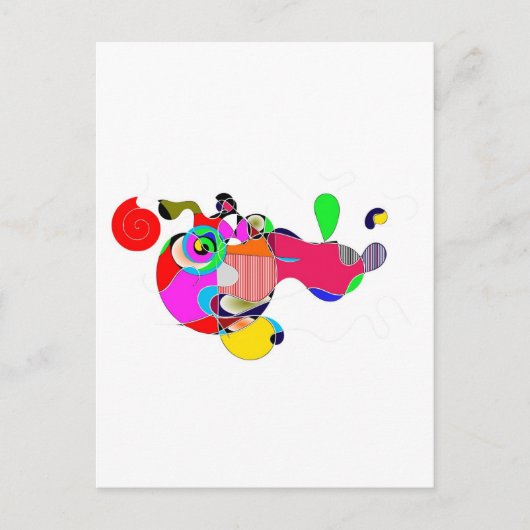 アブストラクト ポストカード (正面)