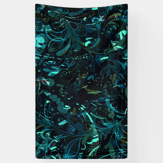 アブストラクト マンダラ 3 横断幕 (縦)