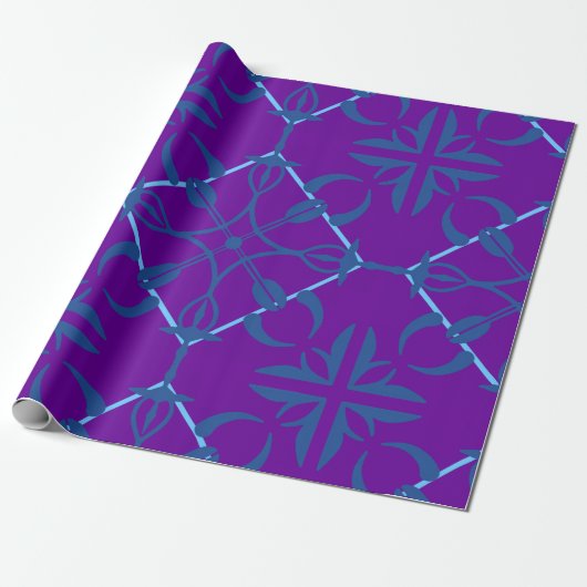 アブストラクト ラッピングペーパー (アンロールド)