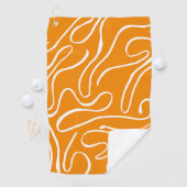 アブストラクト ヴァイブス パターン ゴルフタオル (インサイチュ)