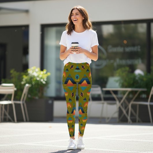 アブストラクト ヴァイブ レギンス