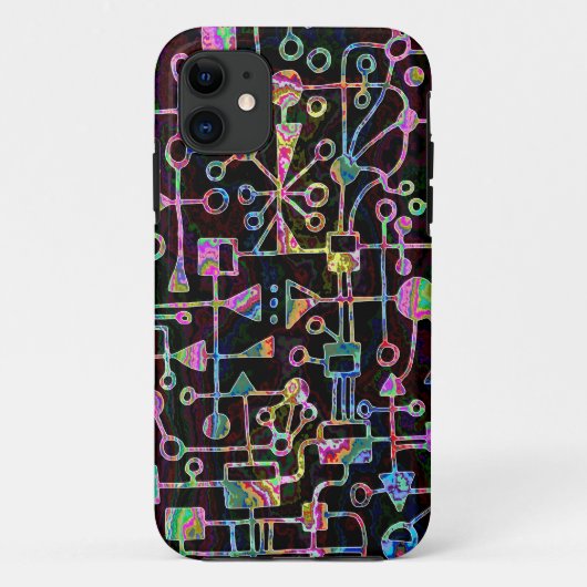 アブストラクト 090112 v1 Case-Mate iPhoneケース (裏面)