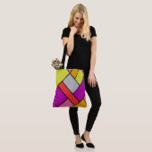 アブストラクト #60 トートバッグ (モデル)
