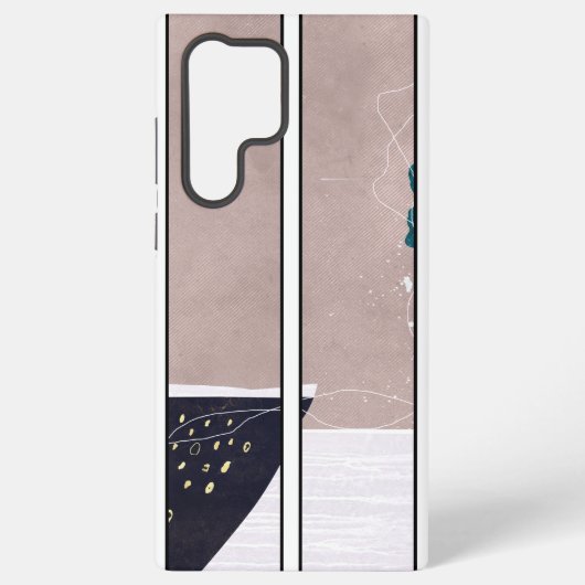 アブストラクト SAMSUNG GALAXYケース (裏面)